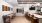 a spacious room with shuffleboard